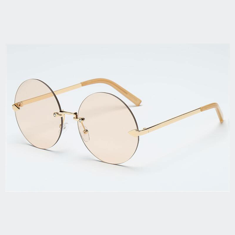 Round vintage sunglasses UV400