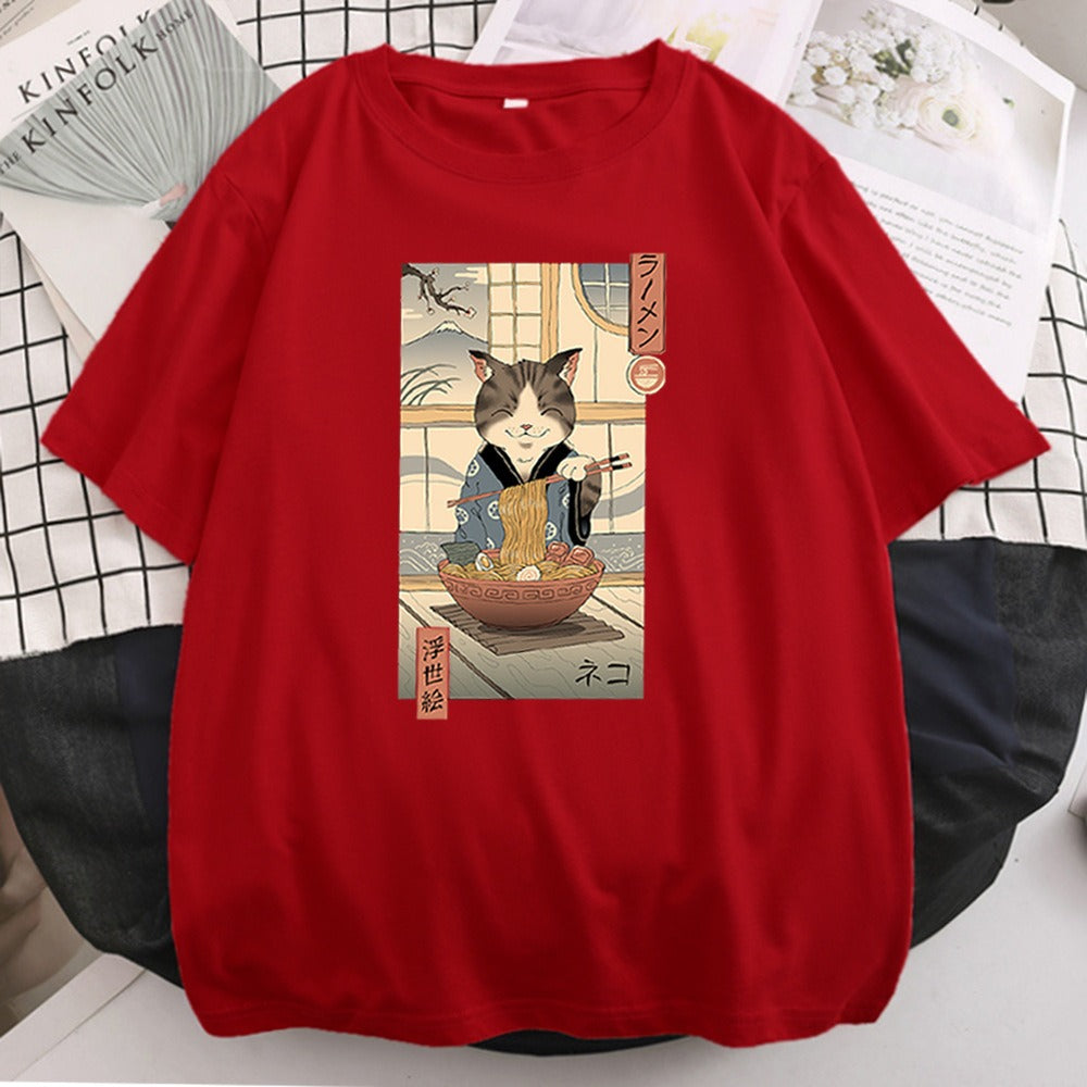 Manga printed T-shirt
