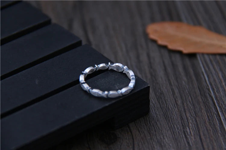 Real S 999 silver ring